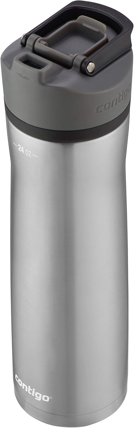 24oz Stainless Steel Spill-Proof Water Bottles with Handles K4339