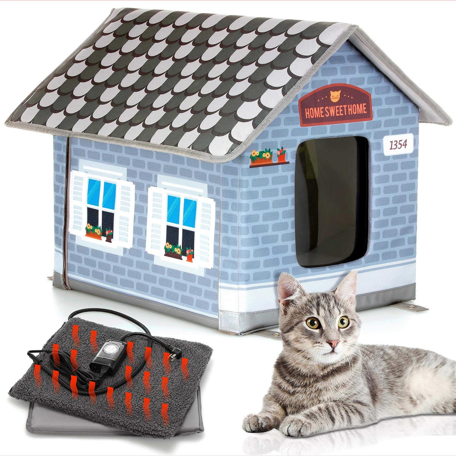 Heated Cat Houses T283621
