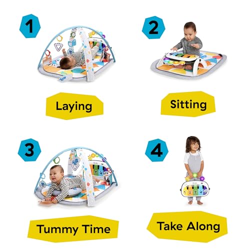 4-in-1 Tummy Time Activity Mat U2514