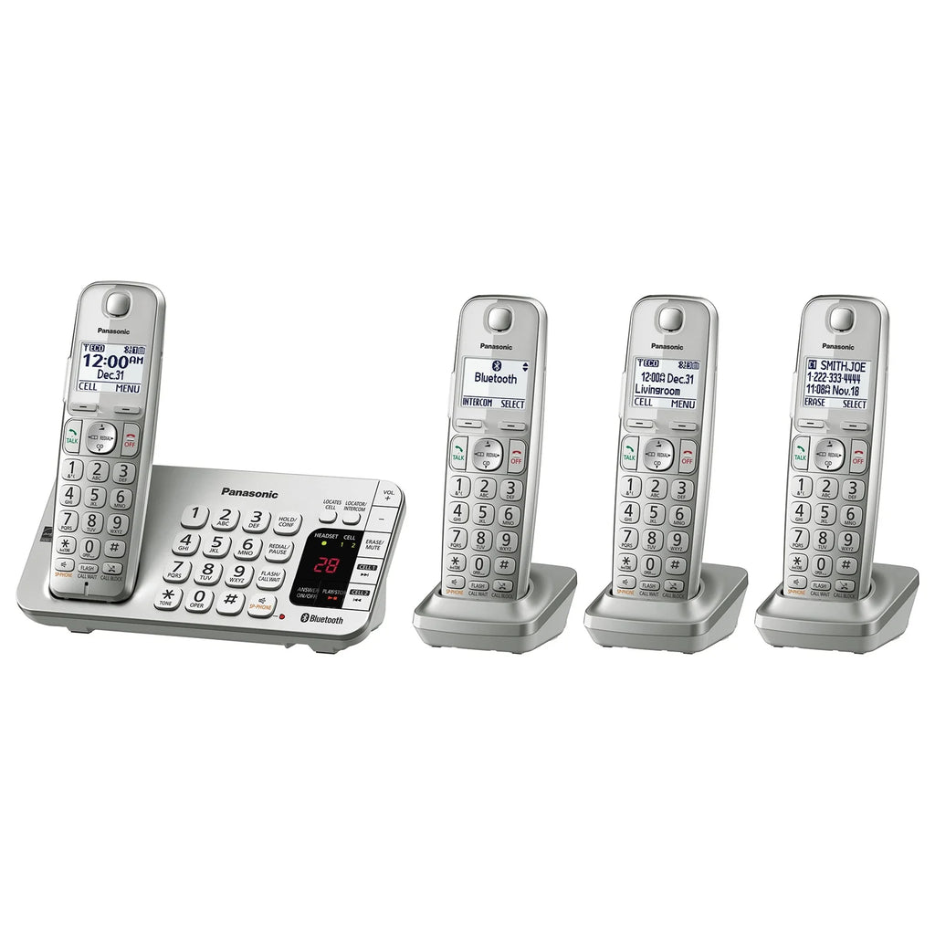 Cordless Phone System 4-Handset E143755