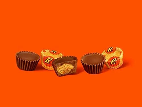 Mini Peanut Butter Cups - 4 Pound Bag - Individually Wrapped Chocolates R770538