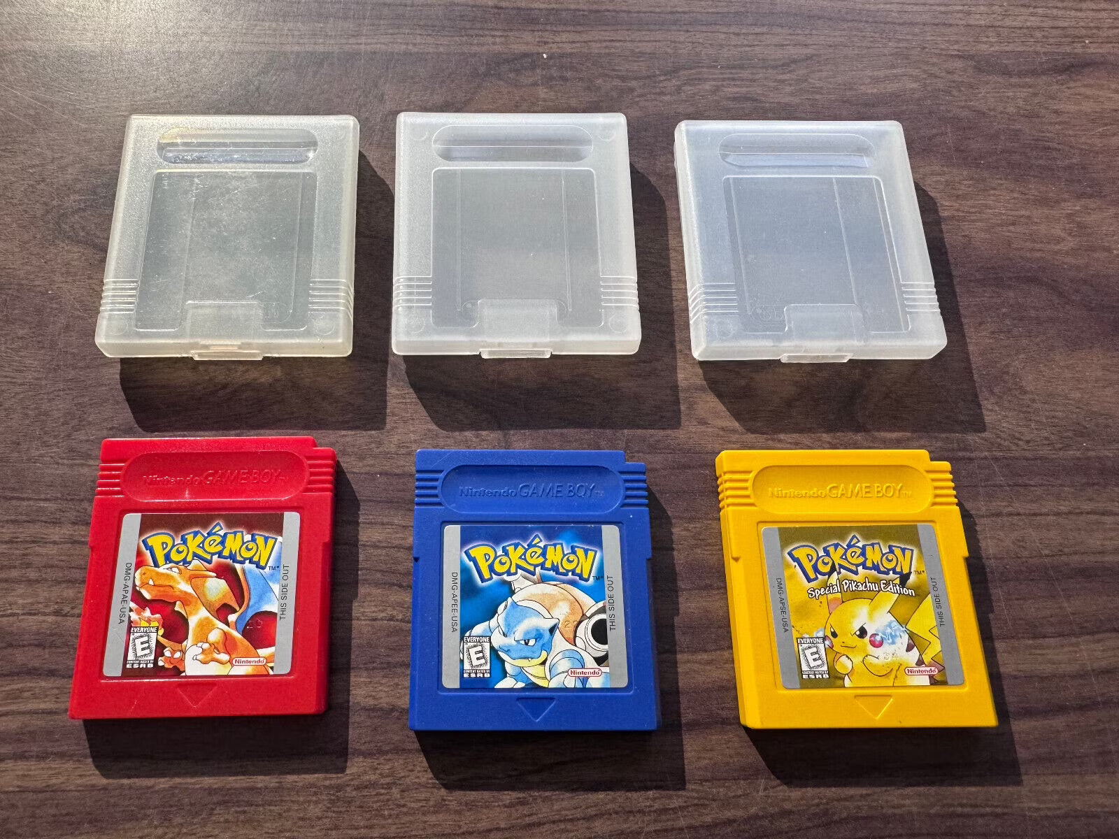 Pokemon Red Yellow Blue Nintendo GameBoy with New Batteries T8329