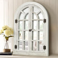 Arched Wall Mirror Wood Frame W44527