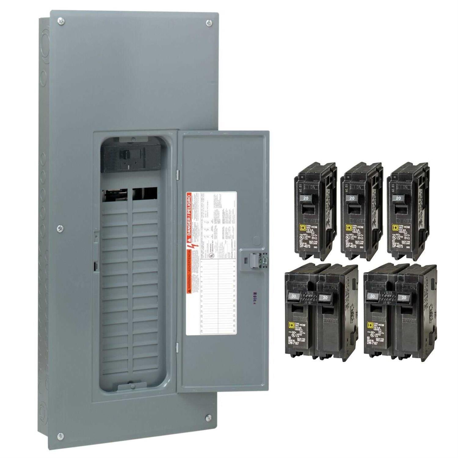 Homeline Main Breaker Load Center A24985