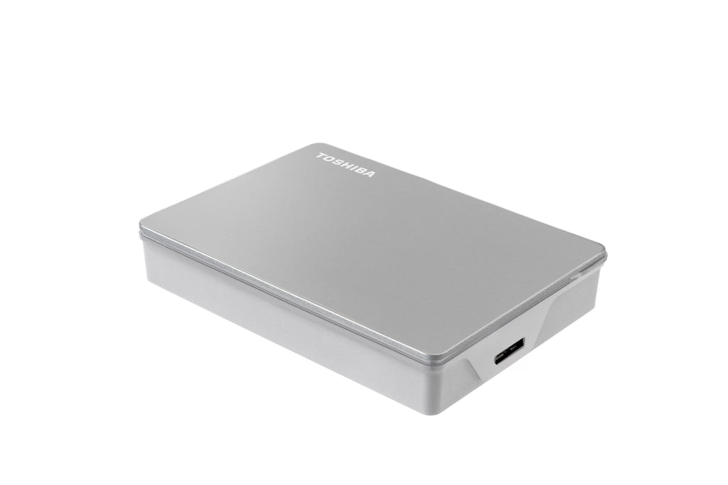 Portable External Hard Drive 4TB Silver W240461