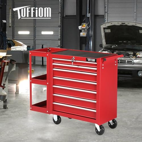 7-Drawer Rolling Tool Chest with Lockable Wheels R66727