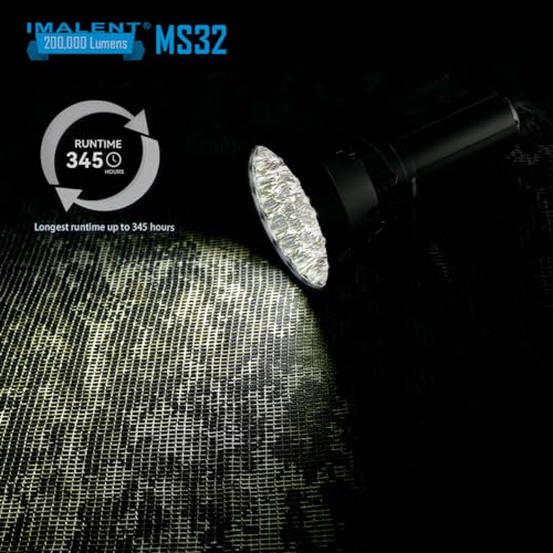 200,000 Lumens Rechargeable Flashlight K35313