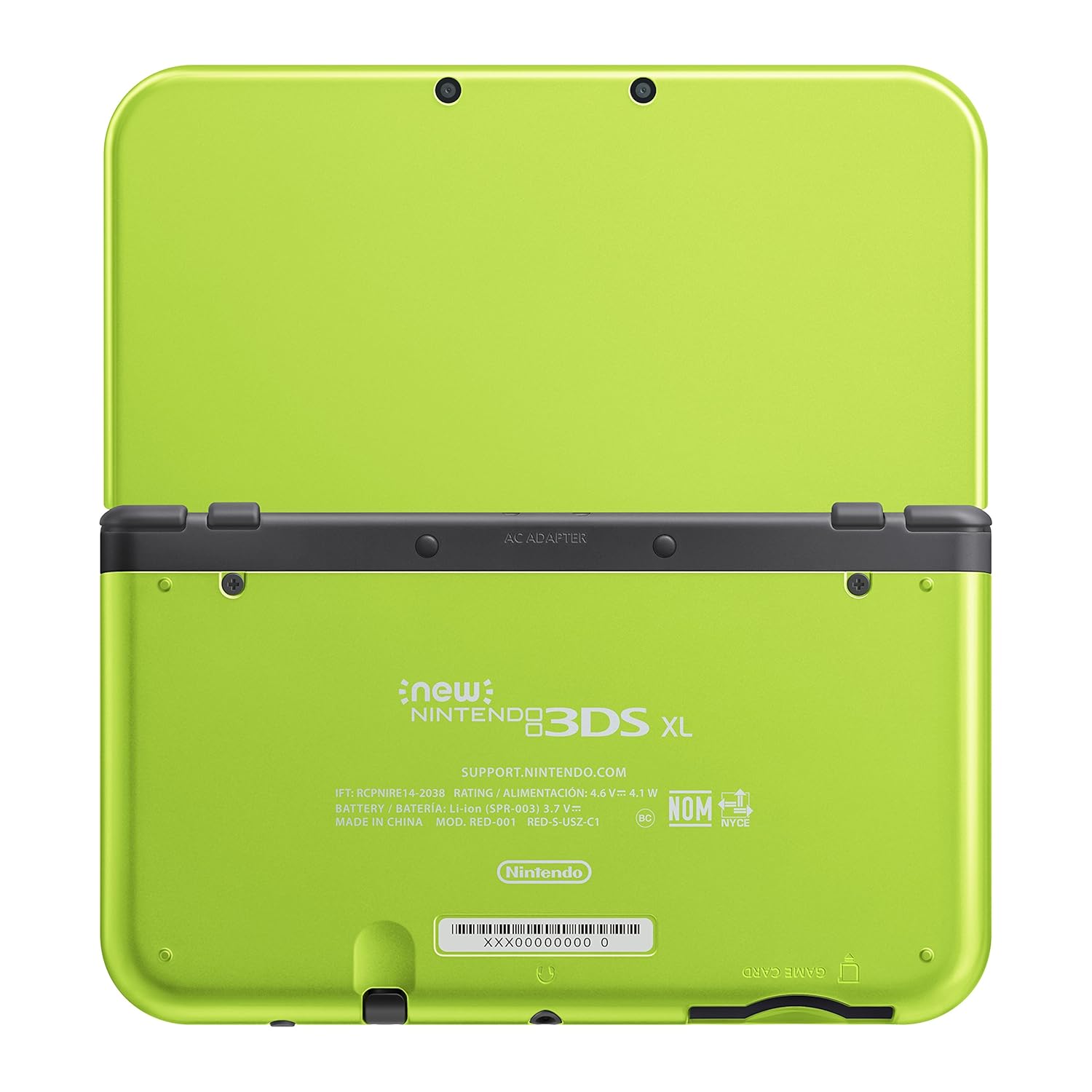New Lime Green Nintendo 3DS XL U6044