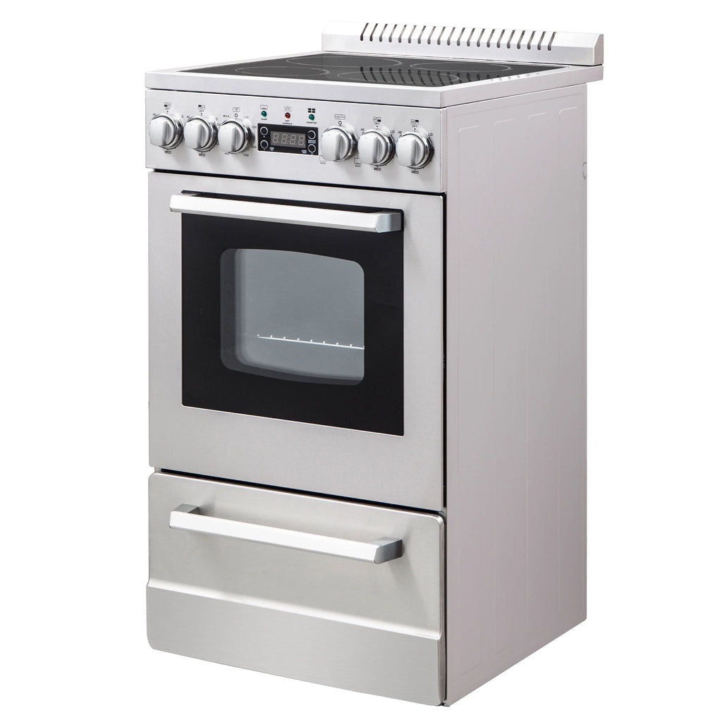 Stainless Steel Electric Range Oven W8012