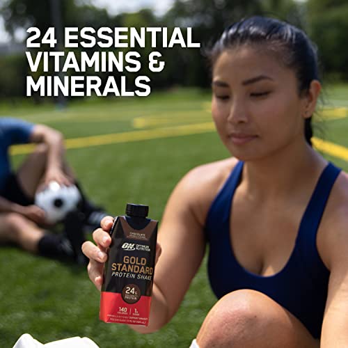24g Protein Chocolate Ready to Drink Protein Shake, 11 Fl Oz, 12 Count E3631