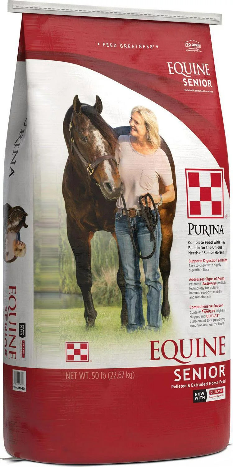 Equine Senior Horse Feed, 50 lb. A704539