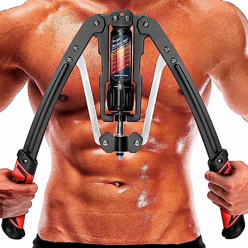 Adjustable Hydraulic Chest Exerciser 22-440lbs C63854