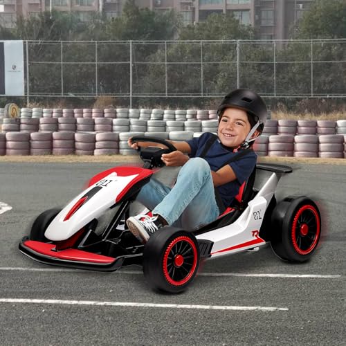 24V Electric Drift Kart with 2X200W Motor, 7AH Battery V78145