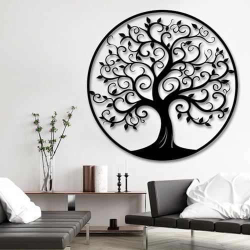 Metal Tree Wall Art 47×47 cm I43417