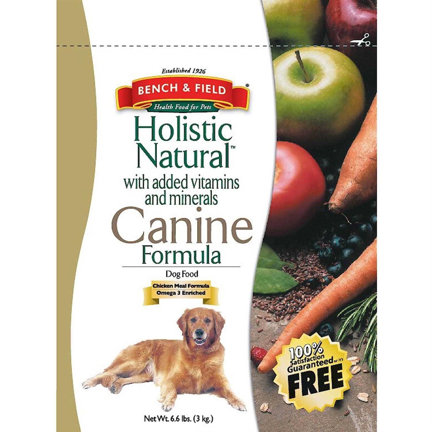6.6 lb Chicken Meal and Brown Rice Recipe Dry Dog Food B23771