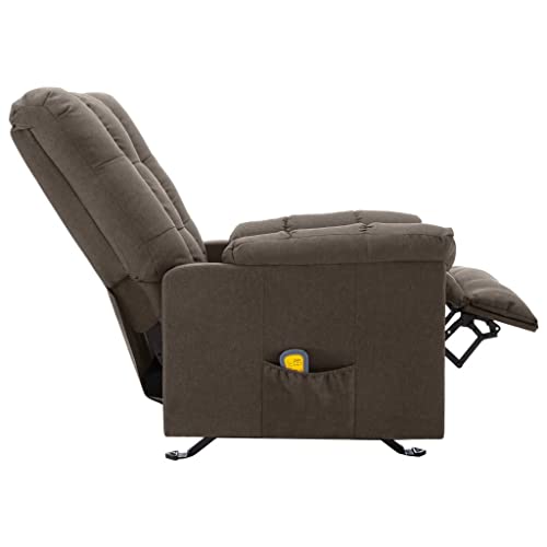 Taupe Fabric Recliner Chair K80776