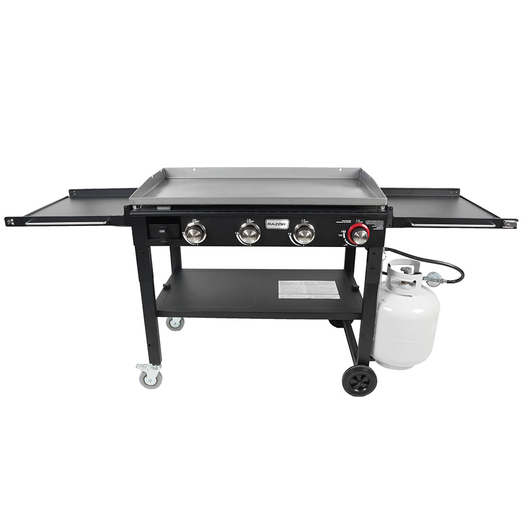 4-Burner Griddle with Folding Shelves T670793