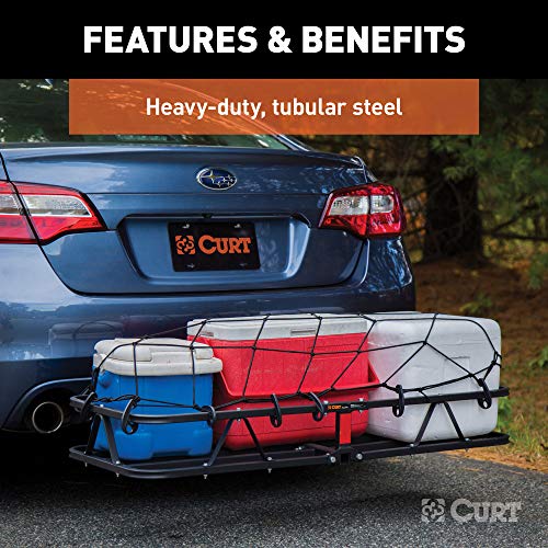 48 x 20-Inch Black Steel Cargo Carrier K861898
