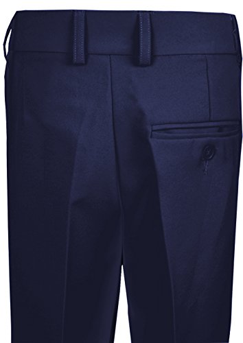 Black Boys Solid Suit and Tie Formal Outfit A811127