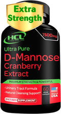 D-Mannose with Cranberry Extract Capsules 1500mg U77667