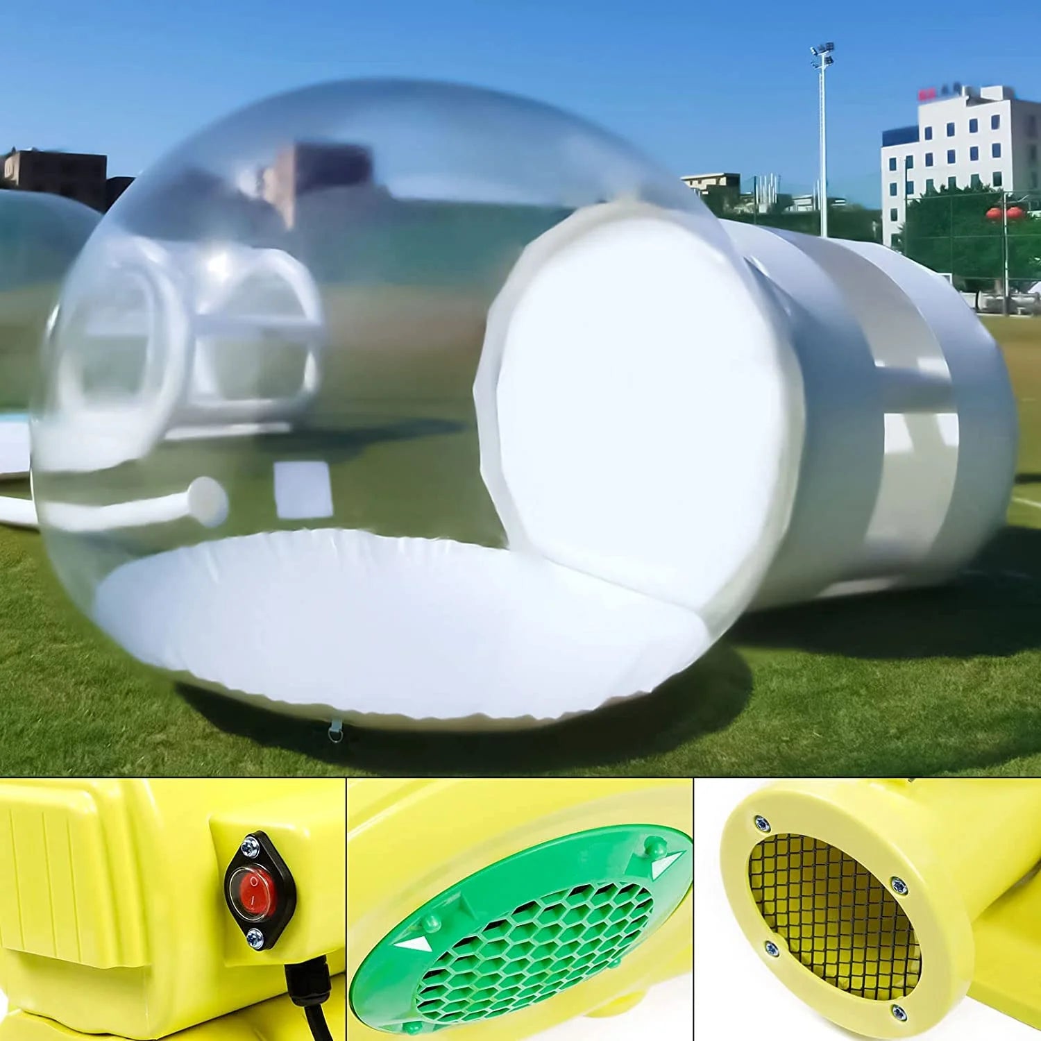 Inflatable Transparent Bubble Tent with Blower W545523