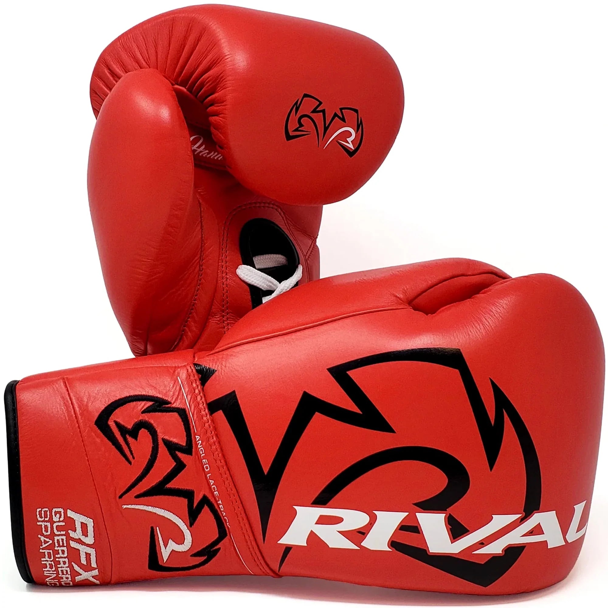 12 oz Red Lace-Up Sparring Gloves U480