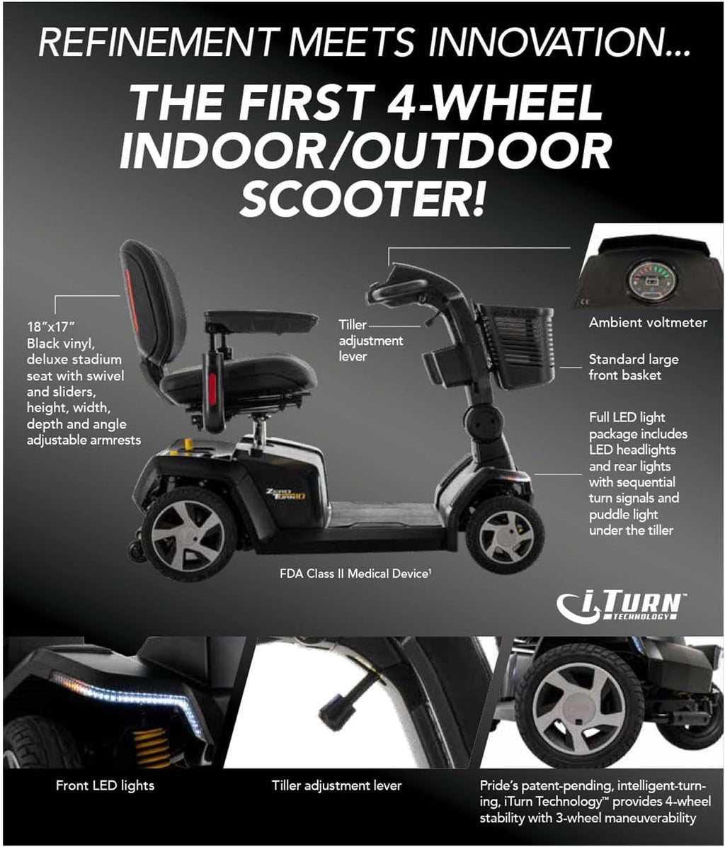 Zero Turn 10 4 Wheel Mobility Scooter A7316