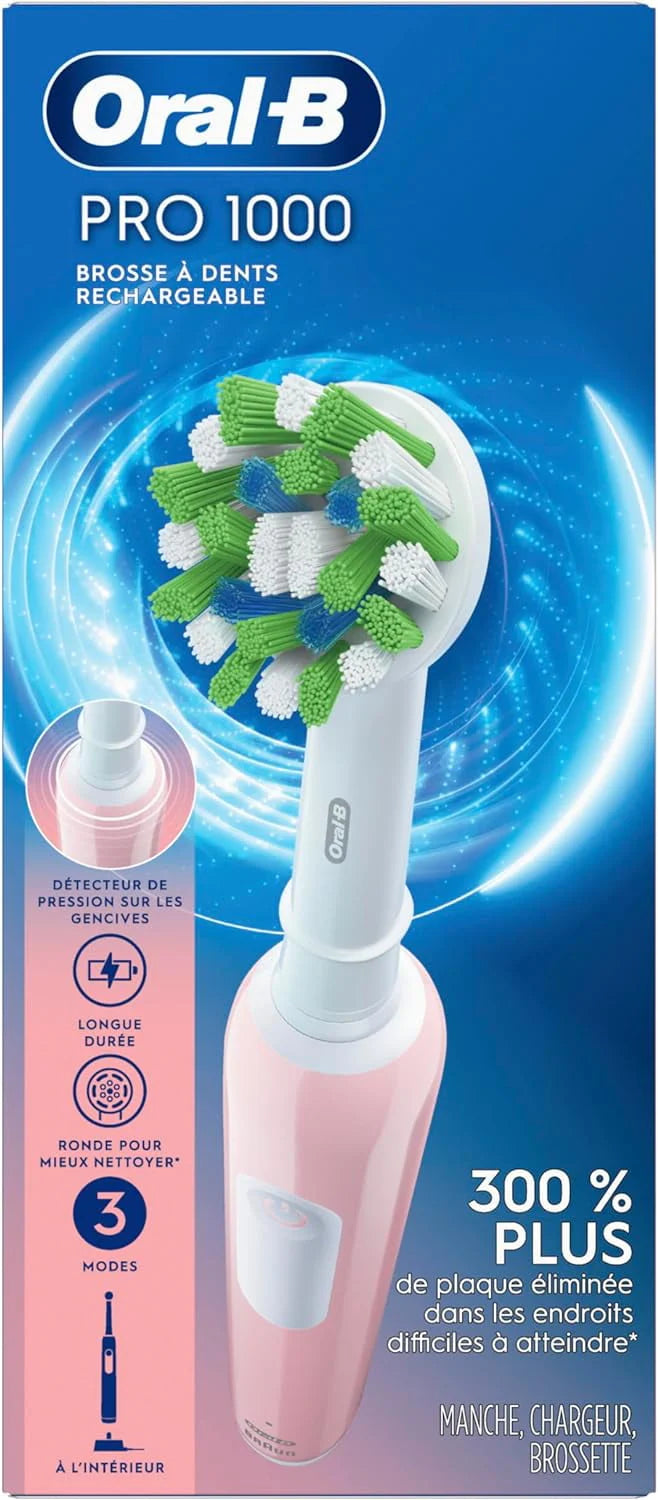 White Rechargeable Electric Toothbrush C1856