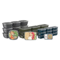 60-Piece Reusable Food Containers Meal Prep Kit B499775