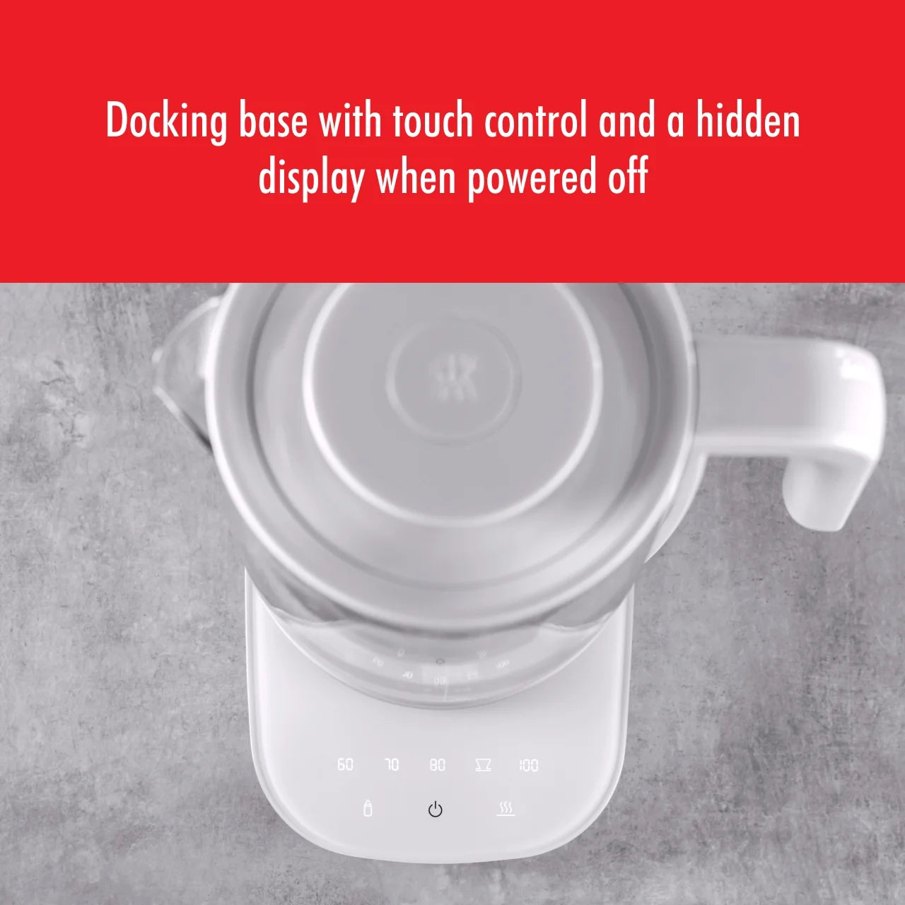 Silver Glass Kettle T133074