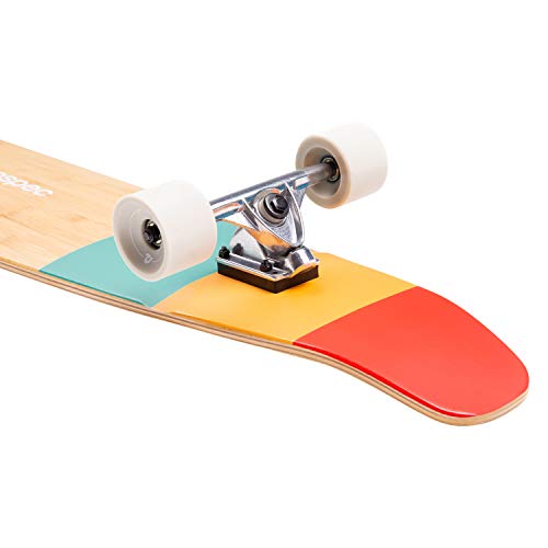 Bamboo & Canadian Maple Wood Cruiser Longboard Skateboard K90476