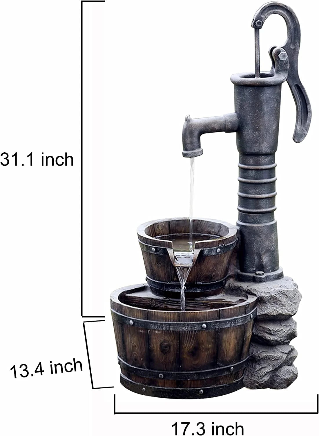 Old Fashion Water Pump Water Fountain O502