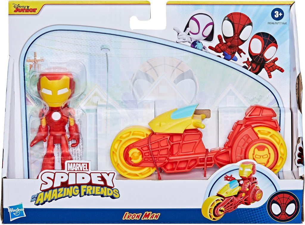 Iron Man Action Figure & Toy Motorcycle Playset L172702