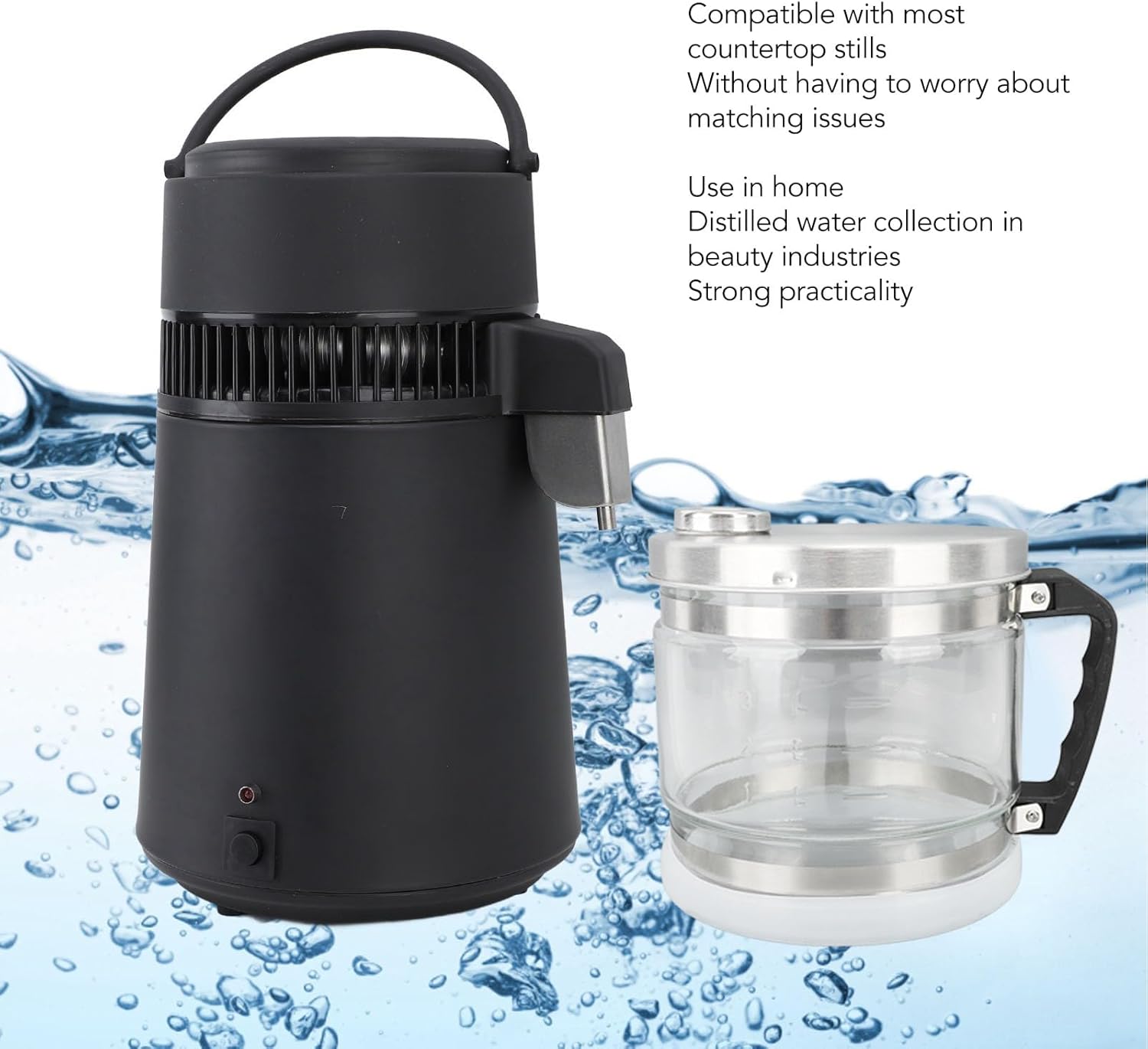 4L Glass Carafe for Countertop Distiller F83789