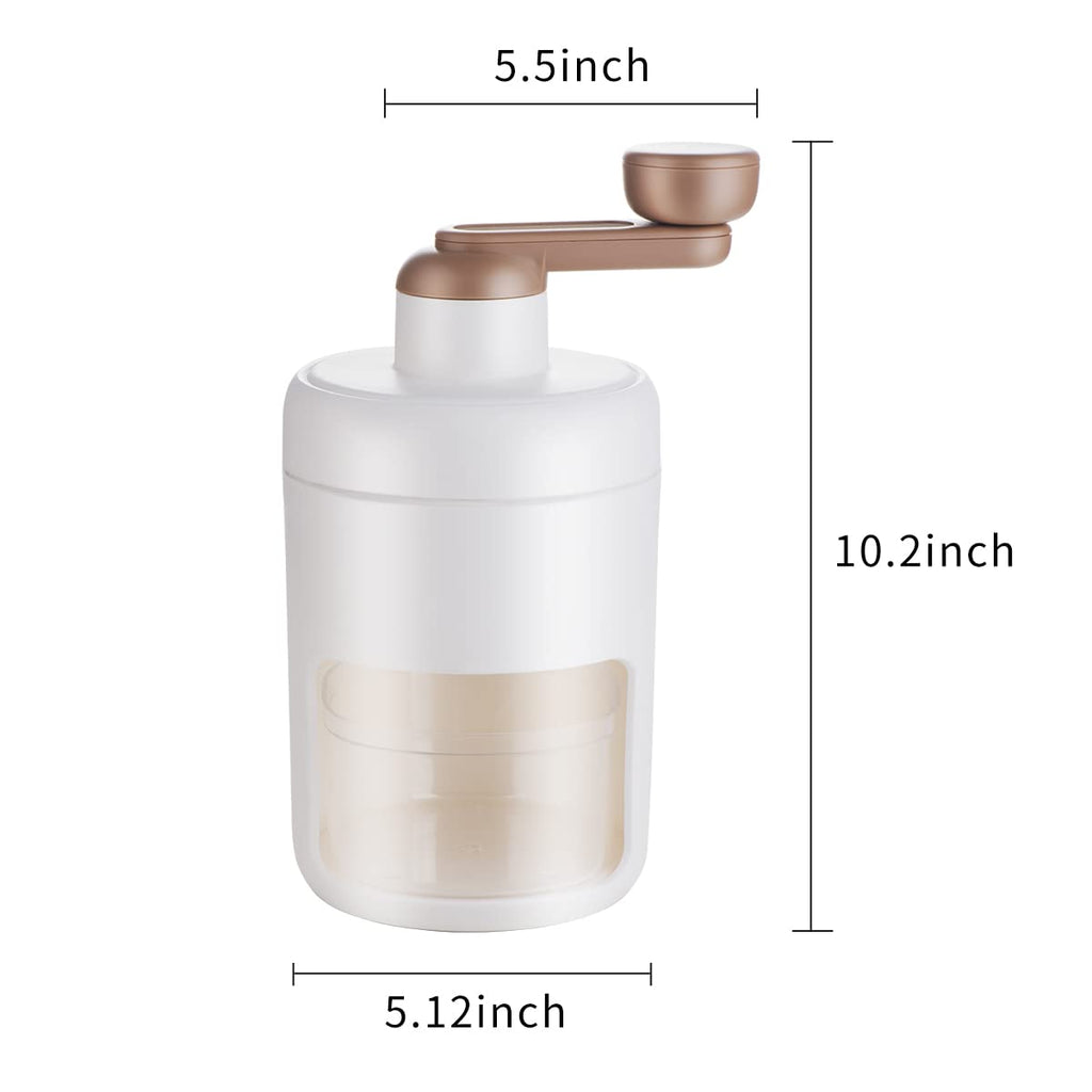 Portable Shaved Ice Machine with Cube Trays E8928