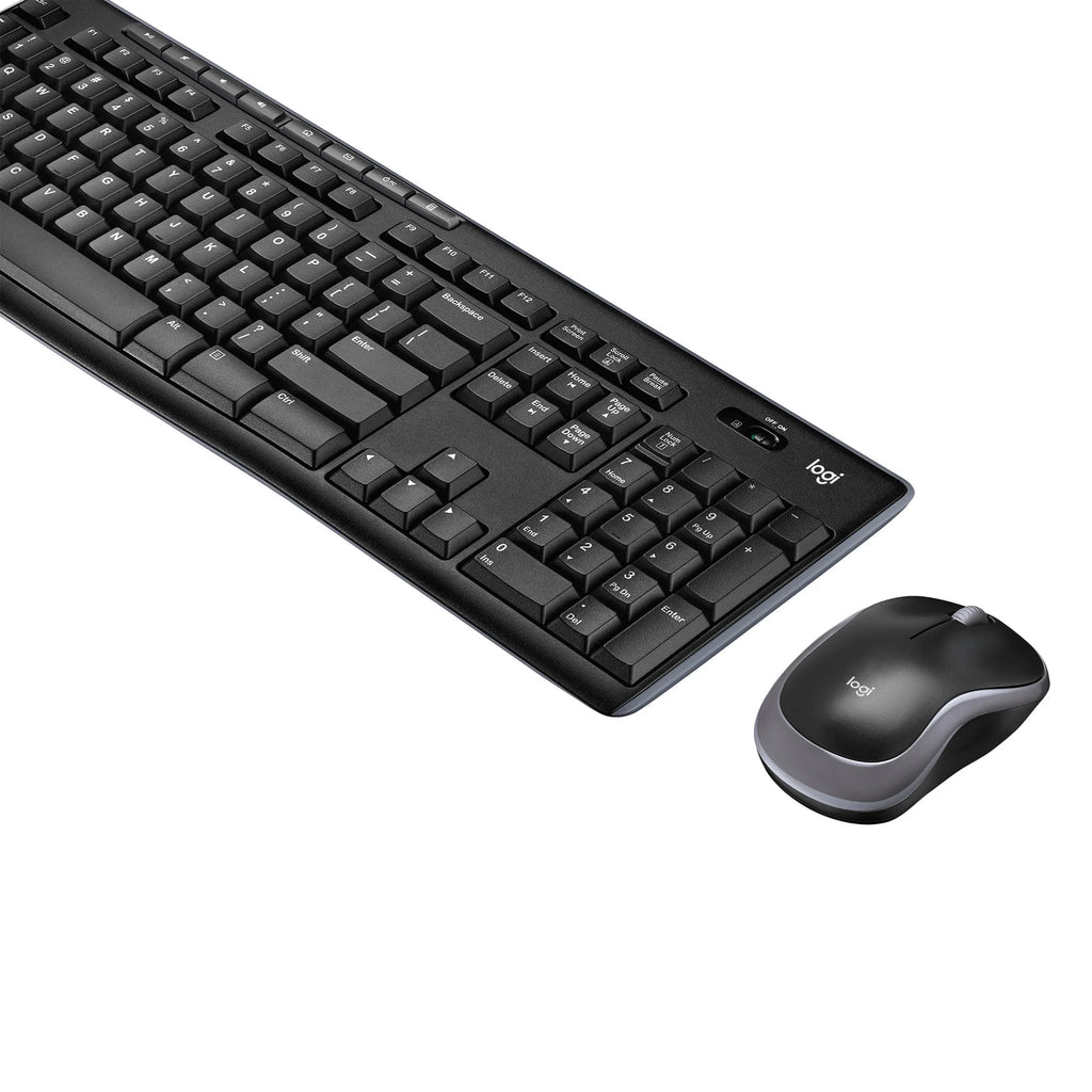 Wireless Keyboard and Mouse Combo, 2.4 GHz, Compact Mouse, Rose F9105