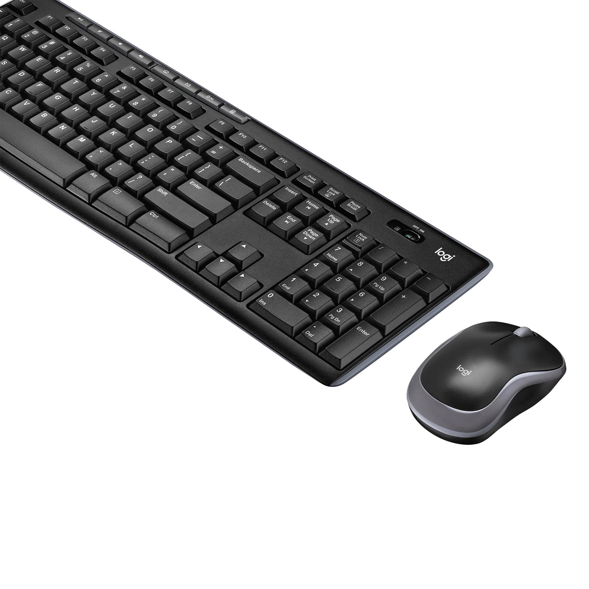 Wireless Keyboard and Mouse Combo, 2.4 GHz, Compact Mouse, Rose F9105