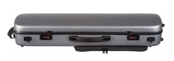Oblong Scratch-Resistant Violin Case Black K487777
