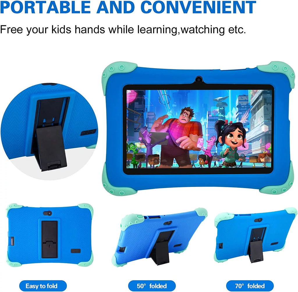 7 inch Android Kids Tablet with Blue Case H27177
