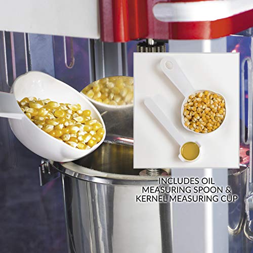 White Red 2.5 Oz Popcorn Maker I382