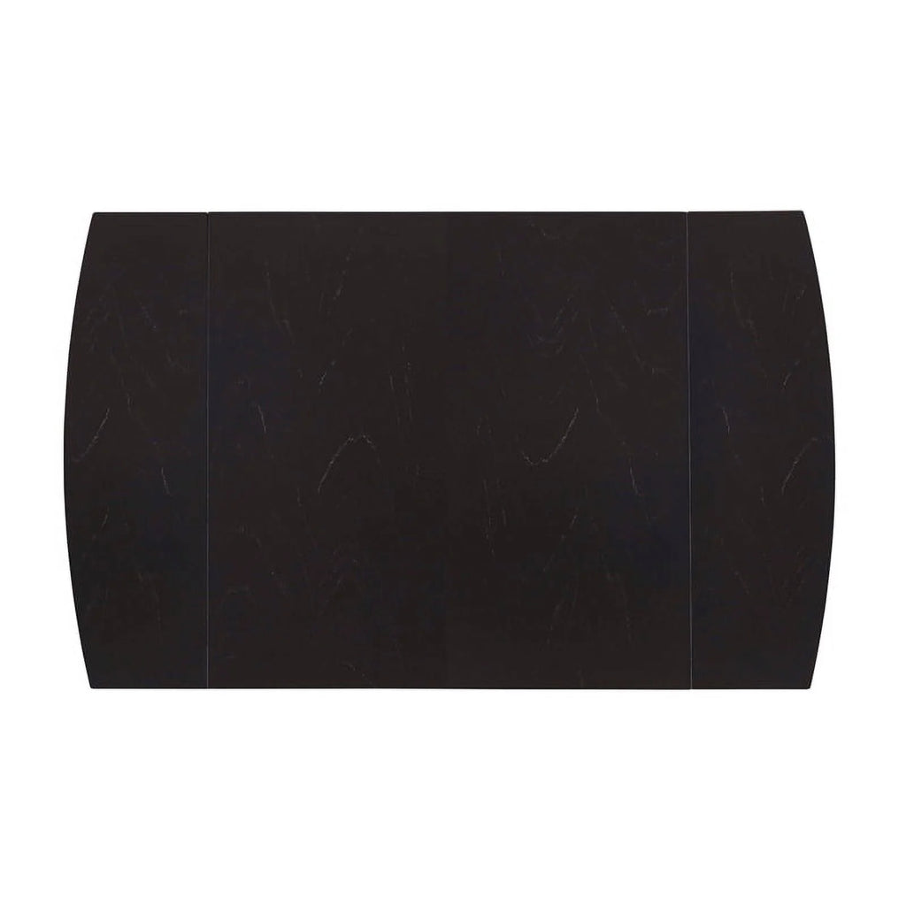 Black Wood Square Drop Leaf Table U19330