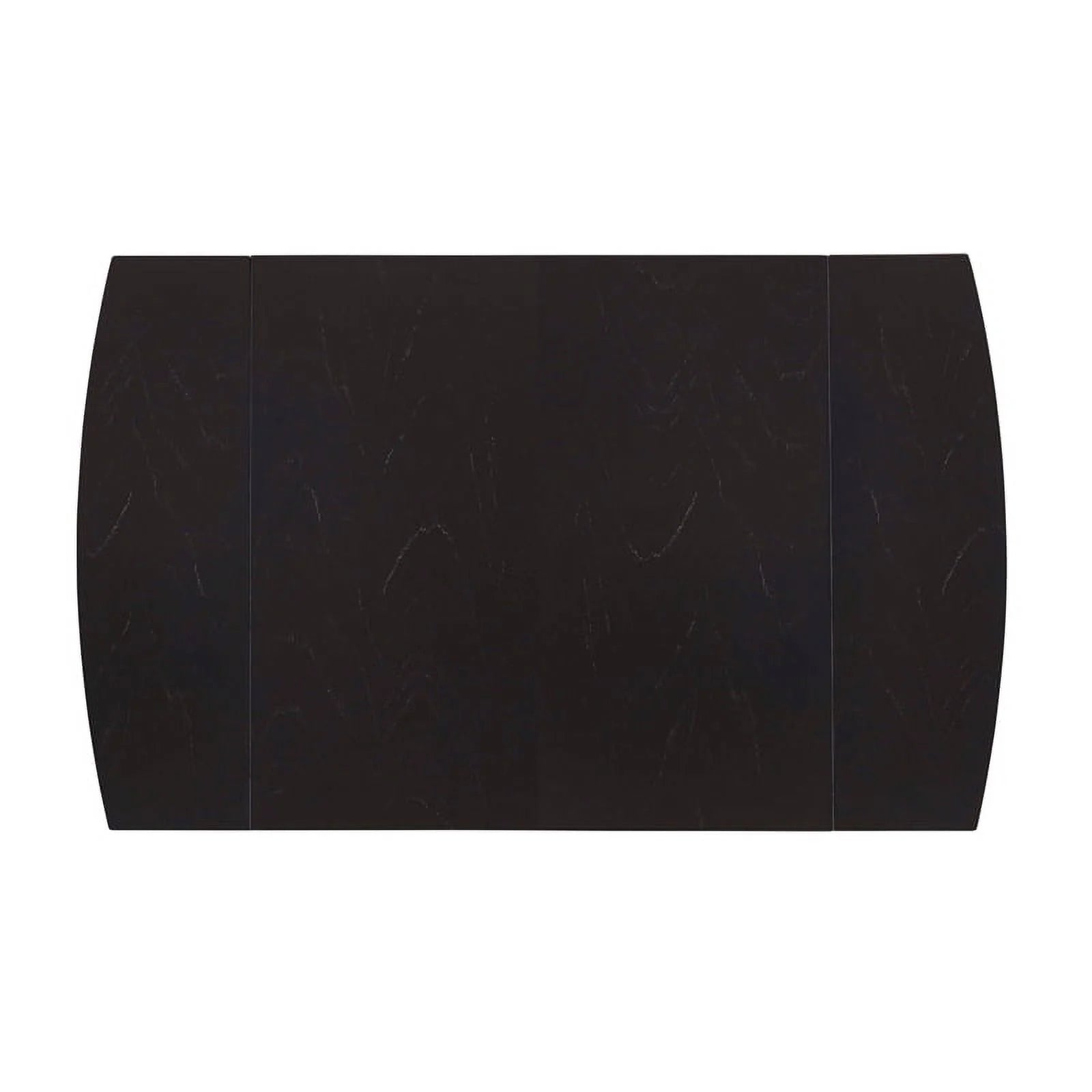 Black Wood Square Drop Leaf Table U19330