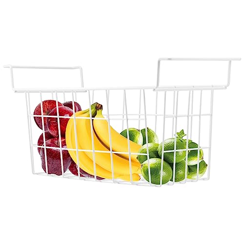 17.5 Inch Metal Wire Freezer Organizer Bins 2Pcs N164