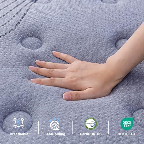 Queen Size 10 Inch Hybrid Mattress U1972