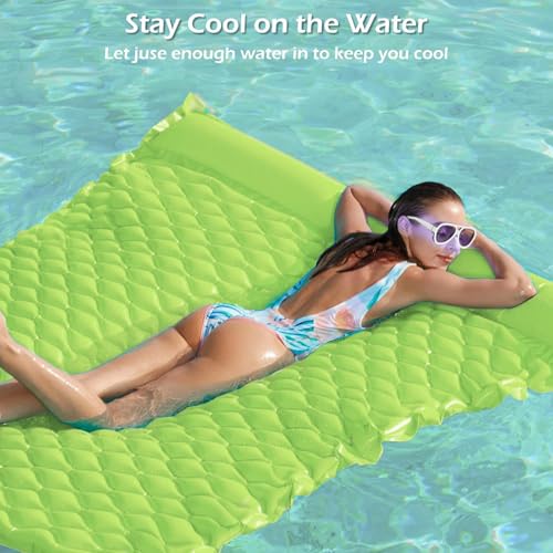 Giant Inflatable Pool Float Floating Water Mat W3797