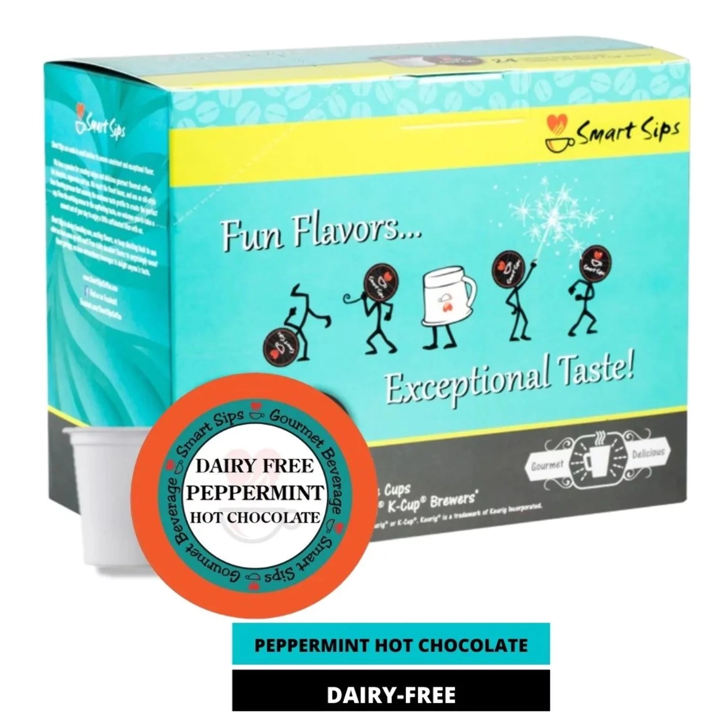 Single-Serve Dairy-Free Hot Cocoa Pods C458