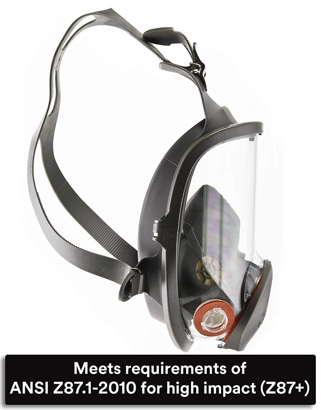 Grey Medium Full Face Mask Respirator V264