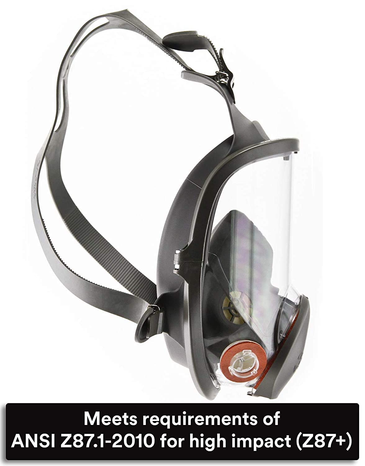 Grey Medium Full Face Mask Respirator V264