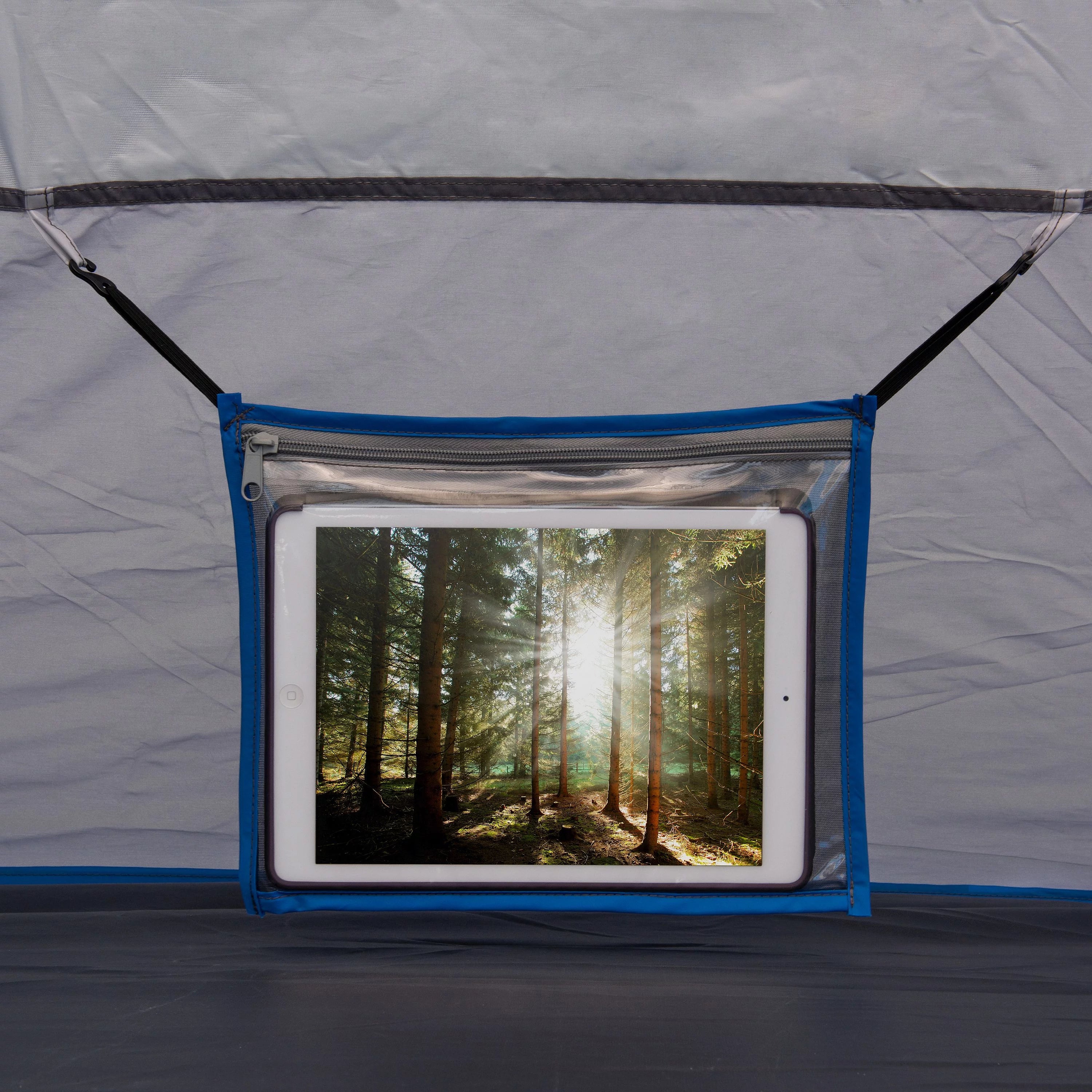 16-Person 3-Room Family Cabin Tent with 3 Entrances A546