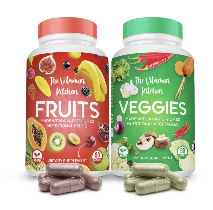 180PCS Fruits and Veggies Supplement U18892